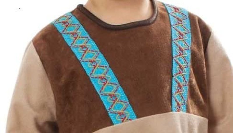 Kinderkostüm "Indianer Kleiner Bär" Ureinwohner Eingeborene Amerika Wilder Westen Karneval Fasching Kindergarten