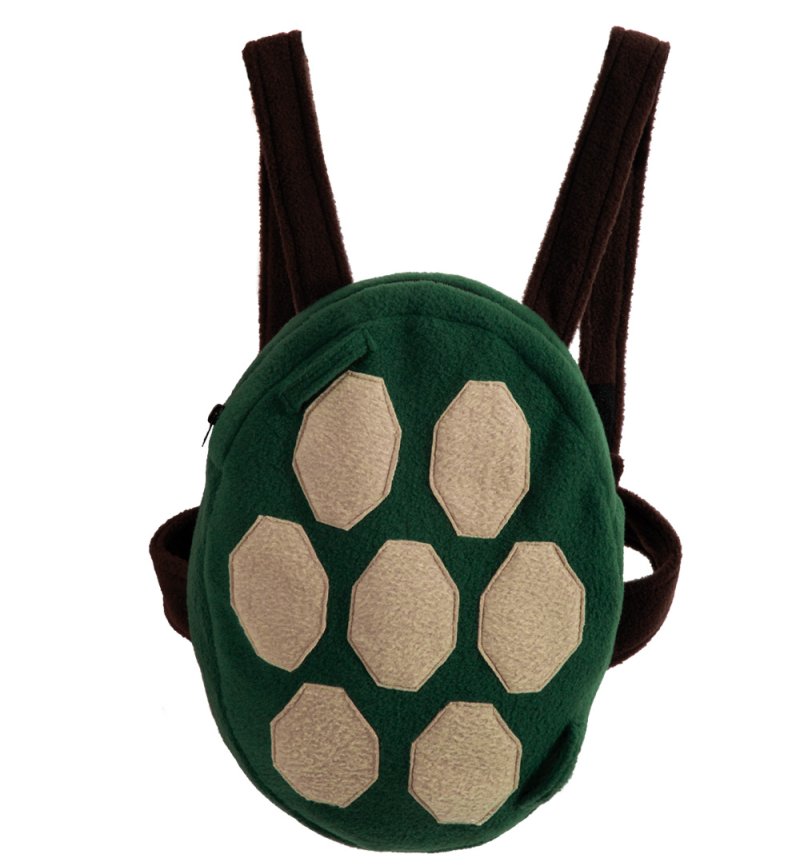 Kostüm Schildkröte Turtle mit abnehmbaren Rucksack Backpack Oberteil mit Kapuze Panzer Pullover für Fasching Kinderkostüm