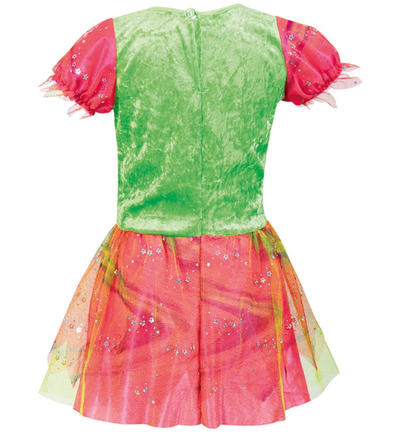 Kinderkostüm Elfe Kleine Fairy Fee Waldelfe zauberhaft märchenhaft Fasching Gr 104 - 128