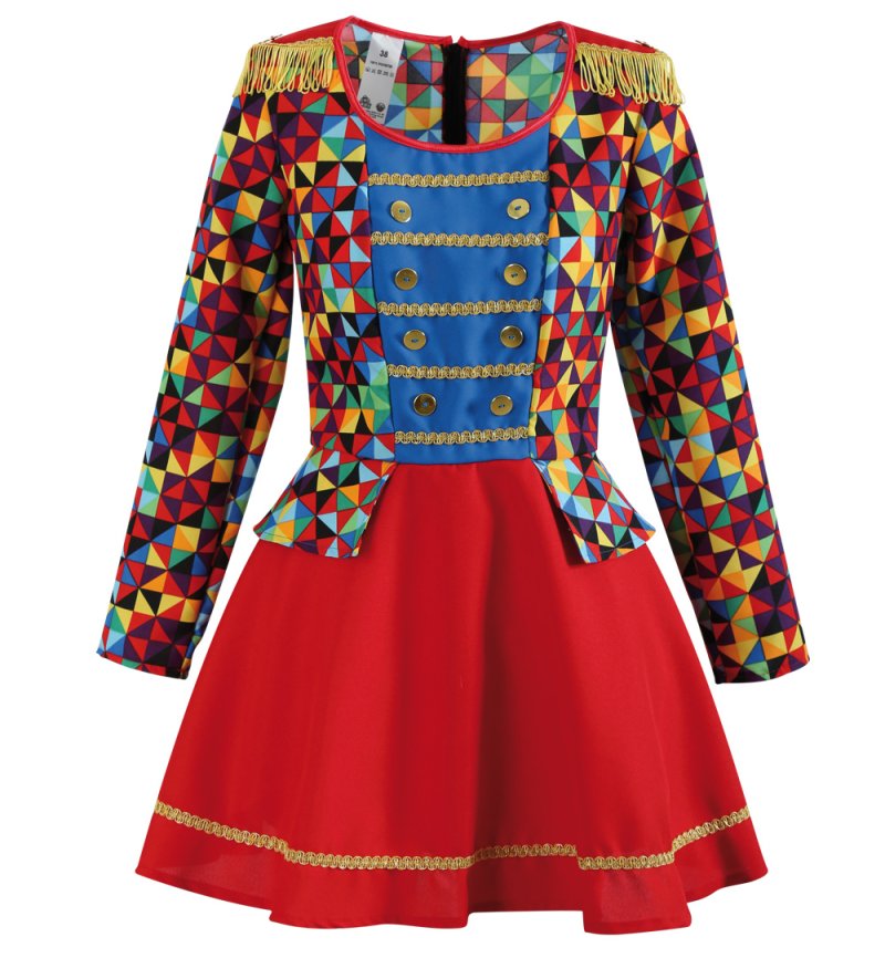 Gardekleid Tanzmarie Funkenmarie Gardekostüm für Damen