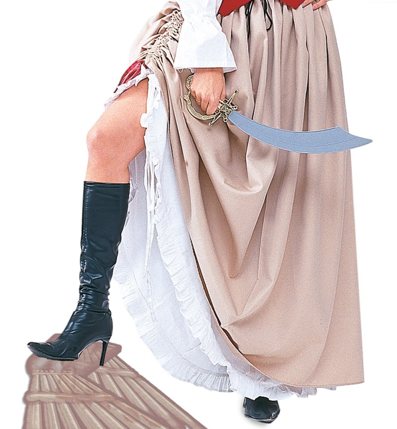 Damenkostüm "Piratenbraut", Rock mit Weste, Karneval, Fasching, Maskenball, Mottoparty