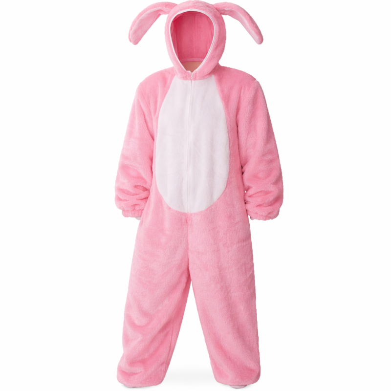 Häschen JGA Kostüm Junggesellenabschied Ostern pink rosa Hase Overall