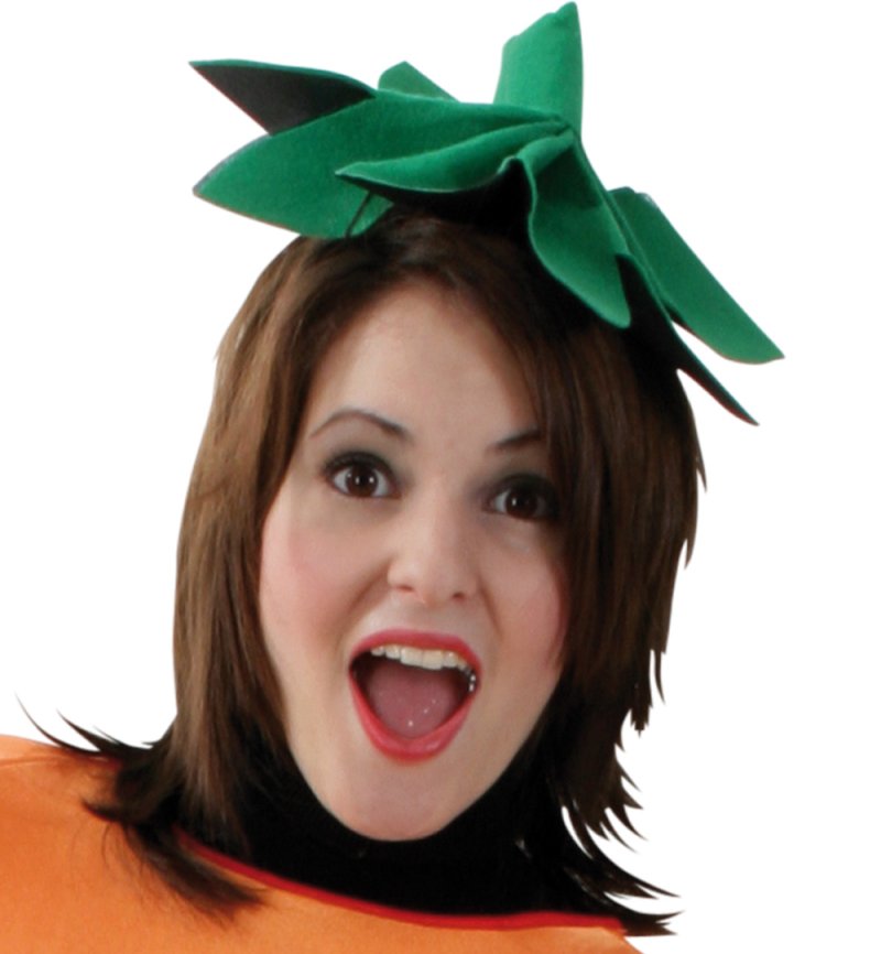 "Kürbis" Kostüm für Damen Kleid und Hut Halloween Karneval