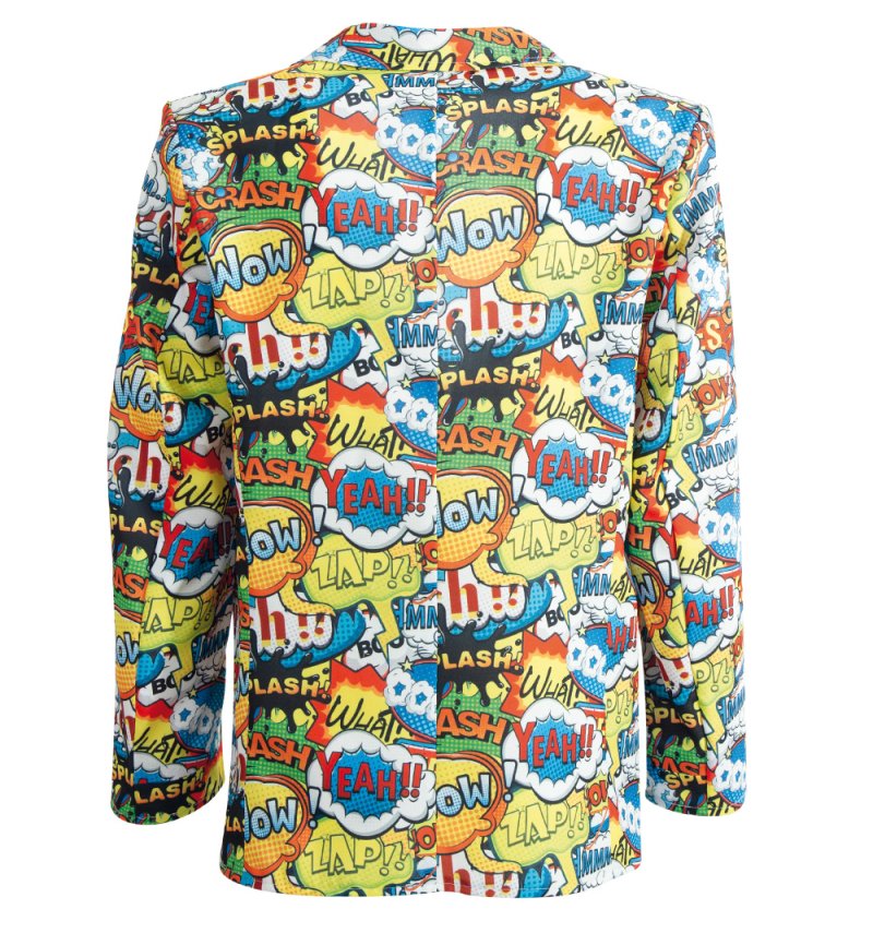 Sakko oder Hose Pop Art Style Comic 50er 60er Jahre Rockabilly Retro Vintage Herrenkostüm