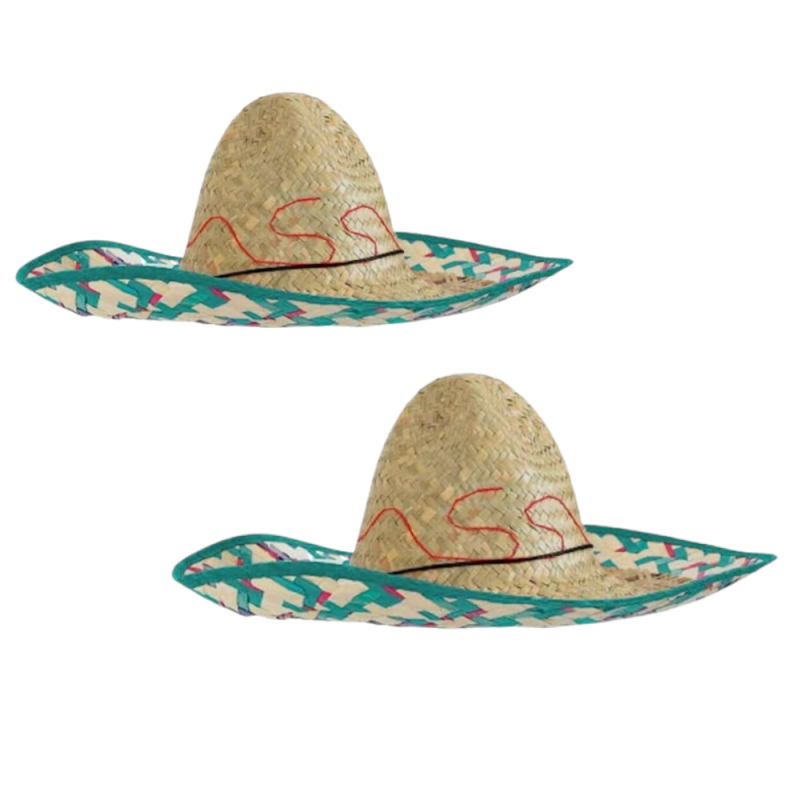 Sombrero Set Mexikohut Unisex 2er Pack