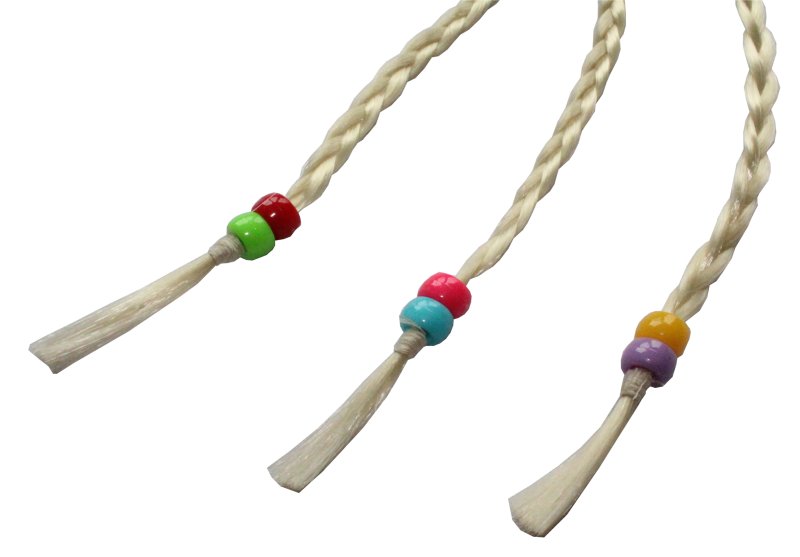 Perücke Hippie-Style mit Haarband Langhaar-Perücke