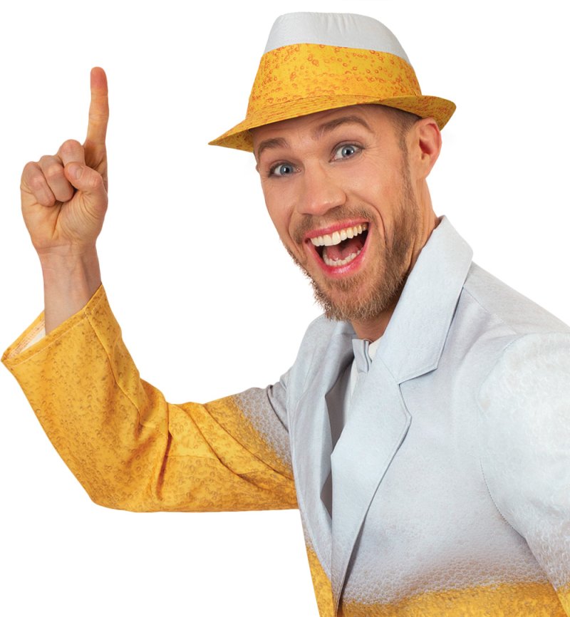 Bier Partyhut Trilby im Fedora Style – Lustiger Mallorca & Festival Hut