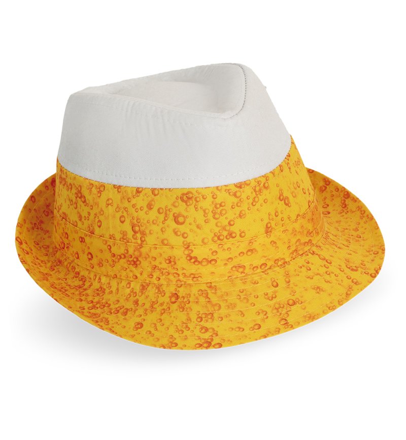 Bier Partyhut Trilby im Fedora Style – Lustiger Mallorca & Festival Hut
