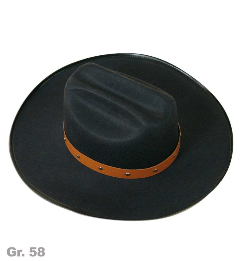 Texashut, 58 cm, Western, Saloon, Karneval, Wilder Westen, Cowboy