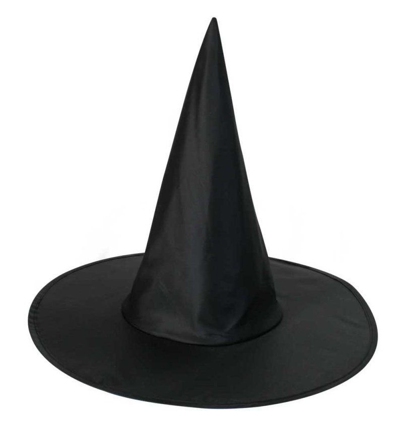 Damenkostüm Hexe Kleid und Hexenhut Zauberin Magierin