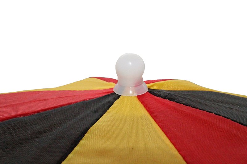 Kopfschirm "FAN" mit Gummizug, Deutschland, Fahne