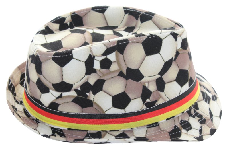 Trilby Fußball FAN Hut Fanartikel