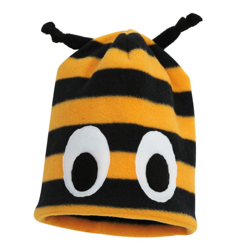 Mütze Biene Hummel Onesize Fleecemütze Accessoire Kostüm-Zubehör