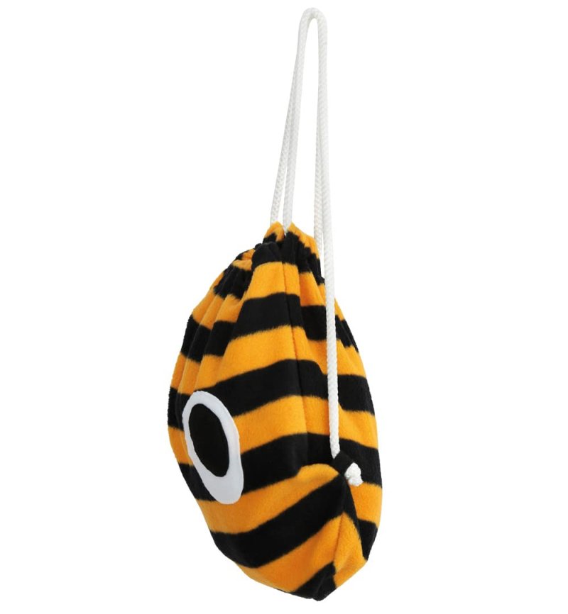 Kostüm Set Hummel Biene Latzhose und Turnbeutel Hummelkostüm Bienenkostüm Damenkostüm