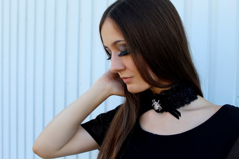 Hals- und Strumpfband, sortierte Motive, Halloween, Karneval, Mottoparty, Schmuck