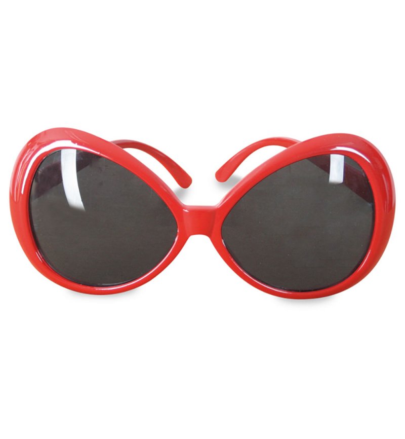 Zubehör-Set Marienkäfer, 2-tlg. Haarreif mit Fühler und Brille, rot, schwarz, Tierkostüm