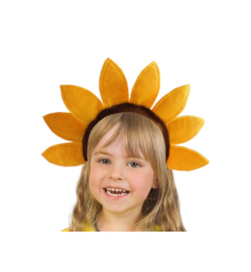 Haarreif Sonnenblume