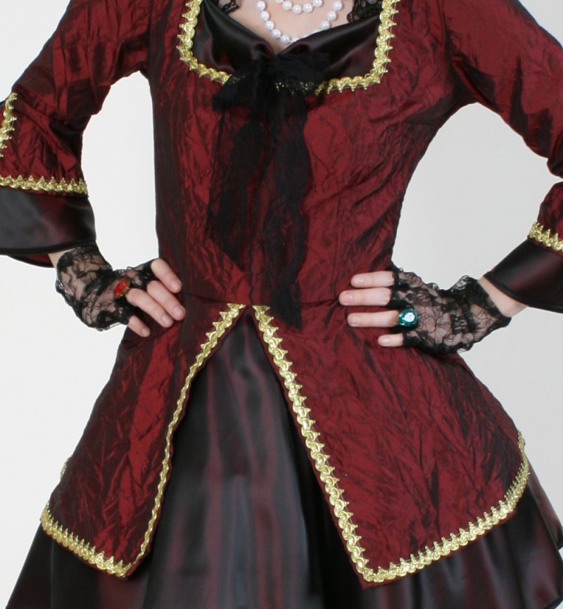 Spitzenhandschuhe mit Halben Fingern in Schwarz Halloween Karneval Accessoire