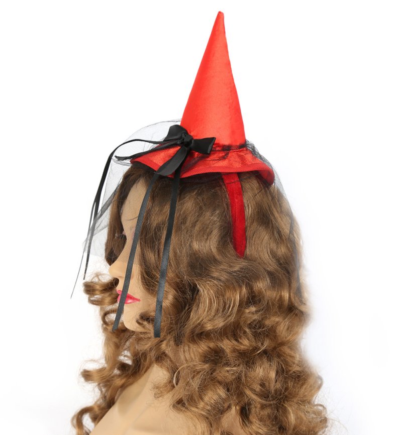 Haarreif mit Hexenhut in Drei Farben erhältlich für Erwachsene Halloween Accessoire