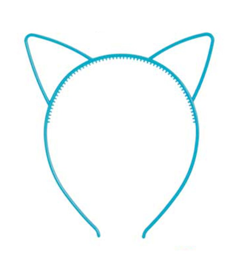 Haarreif Katzenohren Haarschmuck Accessoire in verschiedenen Farben