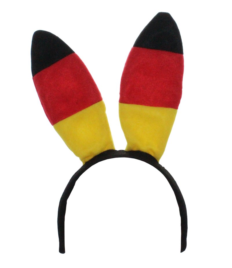 Bunny-Ohren "FAN" Deutschland Hasenohren Haarreif