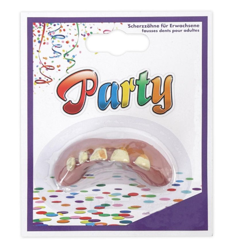 Scherzgebiss Scherzzähne Lustige Zähne Party Gag Fasching Scherzartikel Ulk Fake