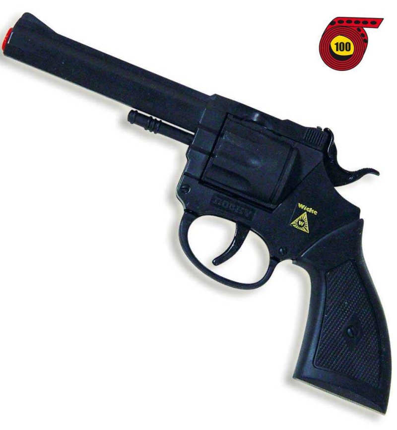 Spielzeug Revolver Rocky Cowboy Polizist