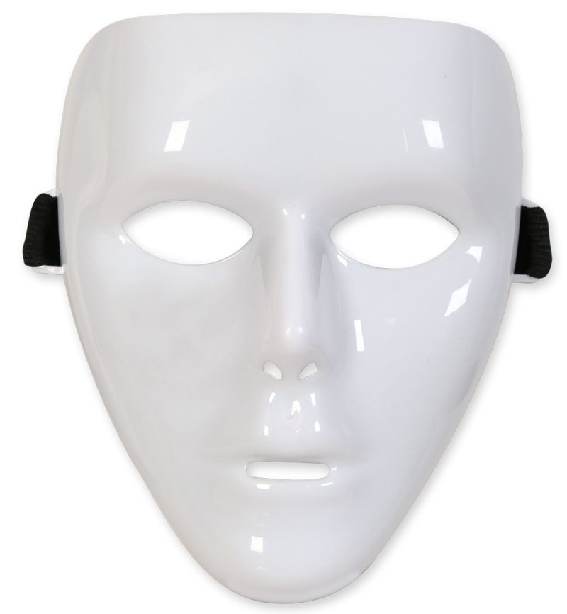 Maske Uni Phantom Einheitsgröße DIY für Theater Halloween Tanzauftritte u.v.m. Anonymus Theatermaske Maskerade für Erwachsene