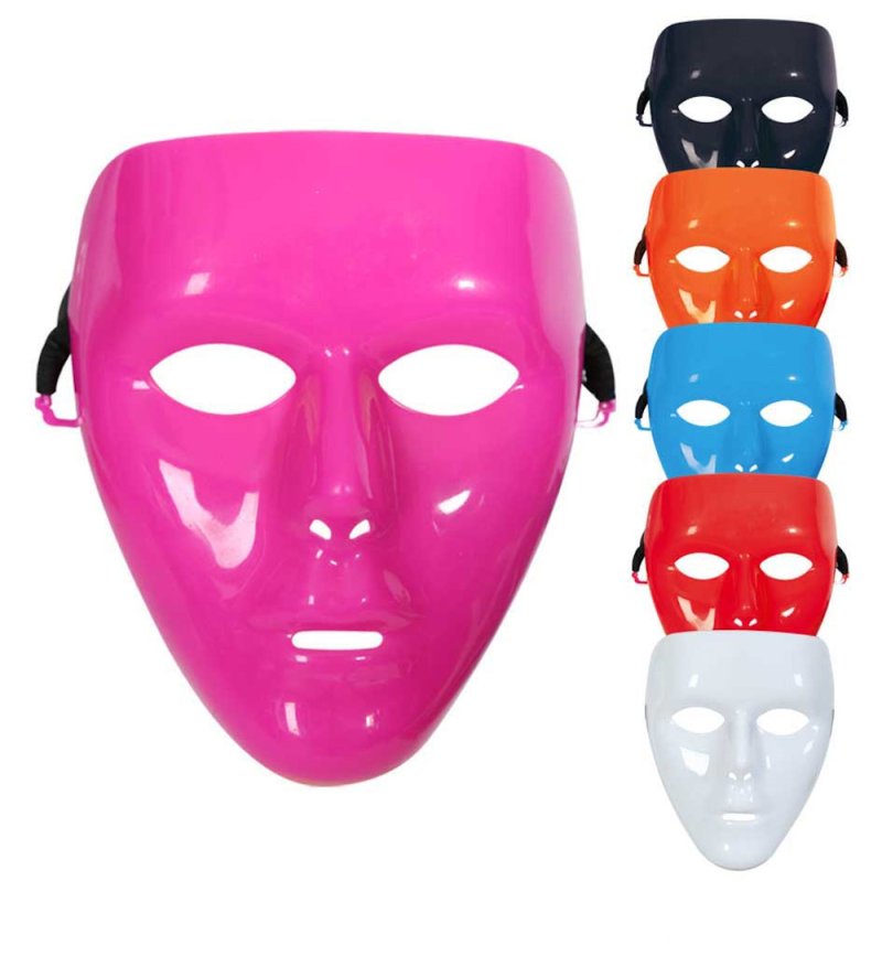 Maske Uni Phantom Einheitsgröße DIY für Theater Halloween Tanzauftritte u.v.m. Anonymus Theatermaske Maskerade für Erwachsene