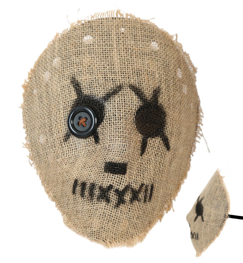 Halloween Horror Maske Vogelscheuche Zombie Gruselmaske Dämon Voodoo Verkleiden Cosplay Requisite