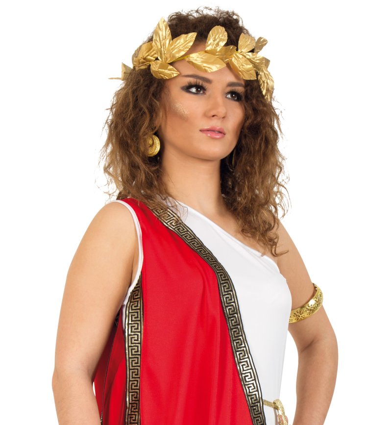 Lorbeerkranz, gold, Accessoire, Caesar, Römer