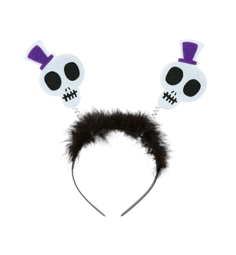 Gruselige Halloween Haarreife mit verschiedenen Motiven Spinne Kürbis Totenkopf Kopfschmuck Cosplay