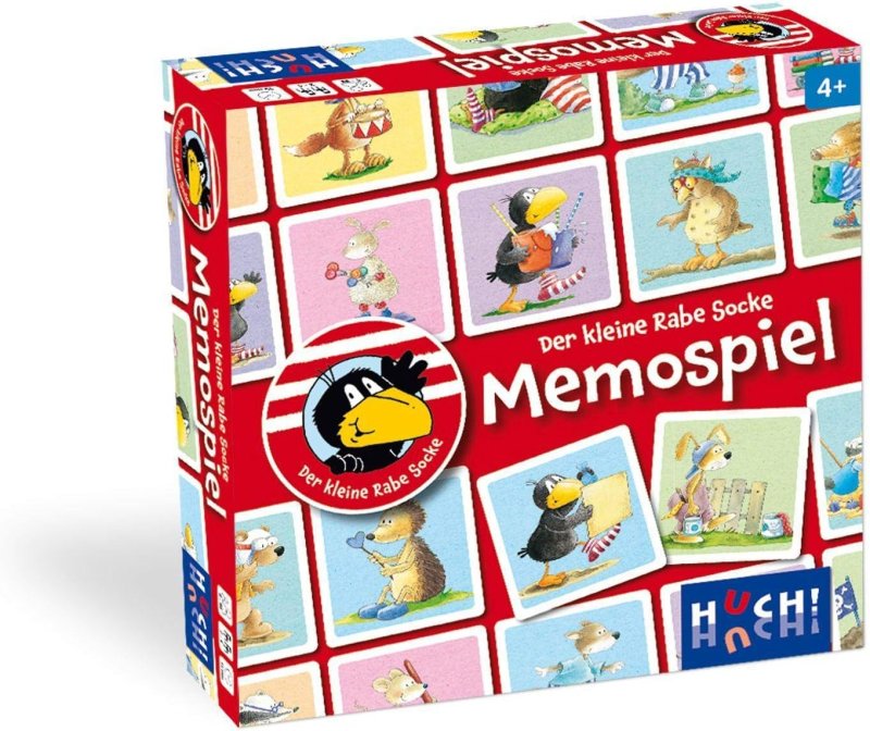 Memory-Spiel Der kleine Rabe Socke Gesellschaftsspiel