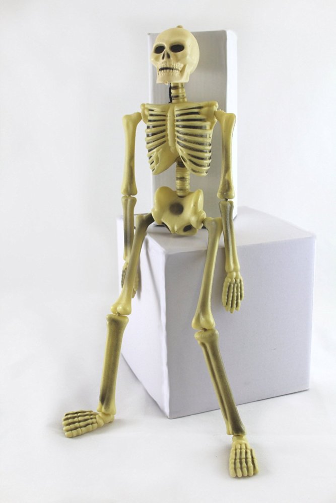 Halloween-Deko-Skelett, ca. 40 cm, Deko