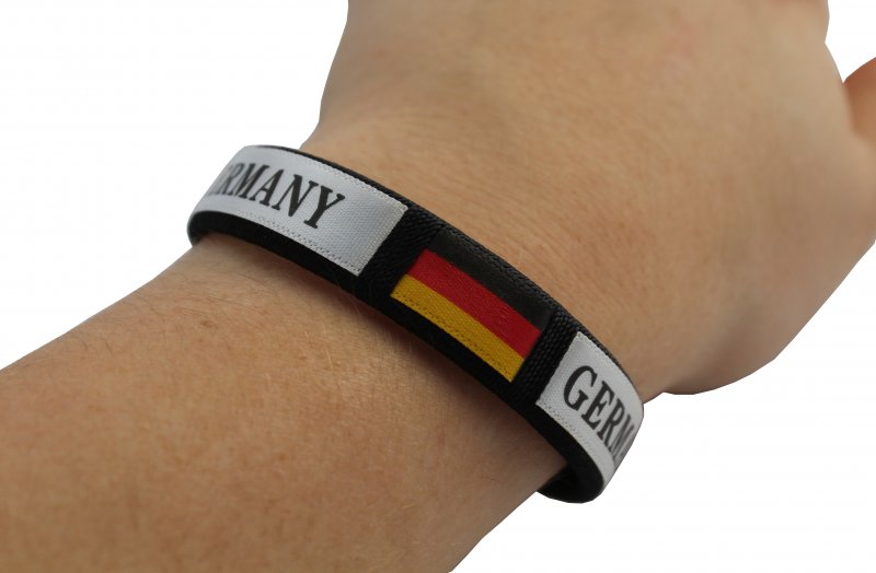 Armband "FAN" Germany Armreif Deutschland Fanartikel Schmuck