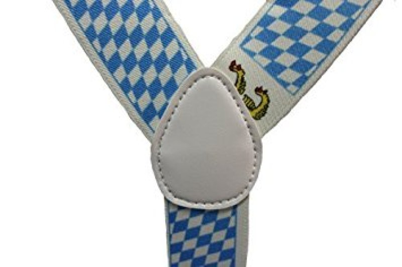 Rückenteil der bayerischen Hosenträger mit Y-Form
