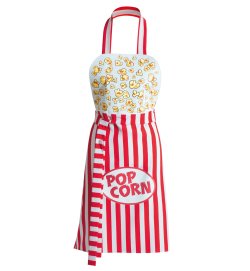 Partyschürze Popcorn Küchenschürze Einheitsgröße Mottoparty universal einsetzbar