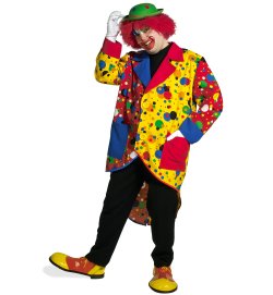 Clowns-Frack "Jupp" Clown-Kostüm für Herren Karneval Zirkus