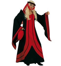 Damenkleid "Freifrau Nicole" Karneval, Fasching, Mottoparty