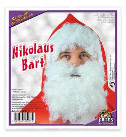 Nikolausbart "Weihnachtsmann" Vollbart Rauschebart