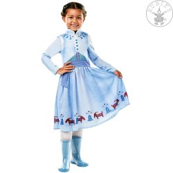 Rubie`s Frozen Anna Olaf`s Adventures Kleid Eisprinzessin Königin Blau