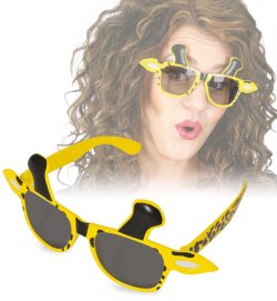 Brille Giraffe, Sonnenbrille, Karneval, Fasching, Mottoparty