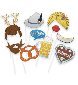 Oktoberfest Fotobox Accessoires